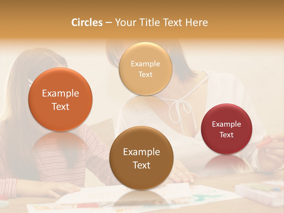 Isolated White Leisure PowerPoint Template