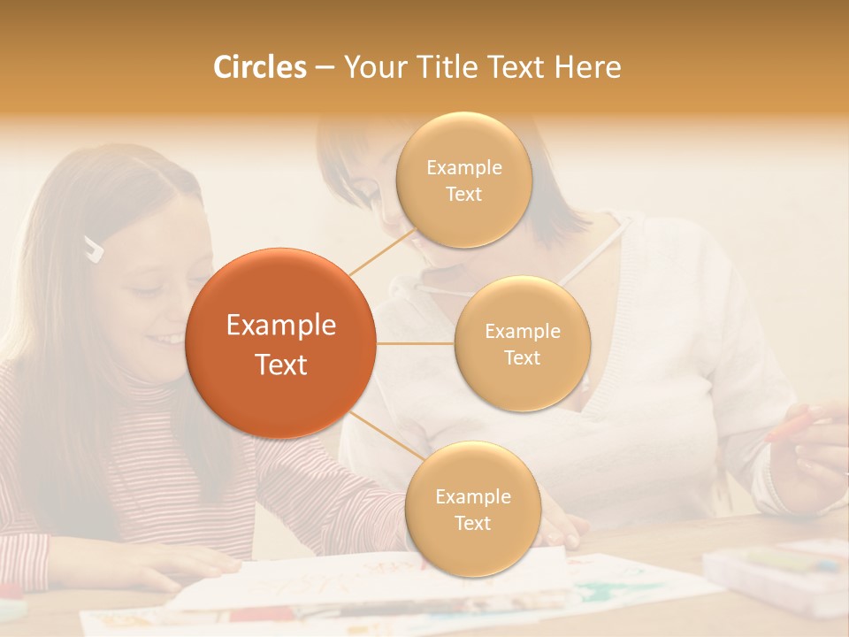 Isolated White Leisure PowerPoint Template