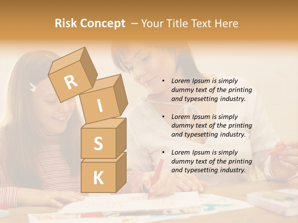 Isolated White Leisure PowerPoint Template