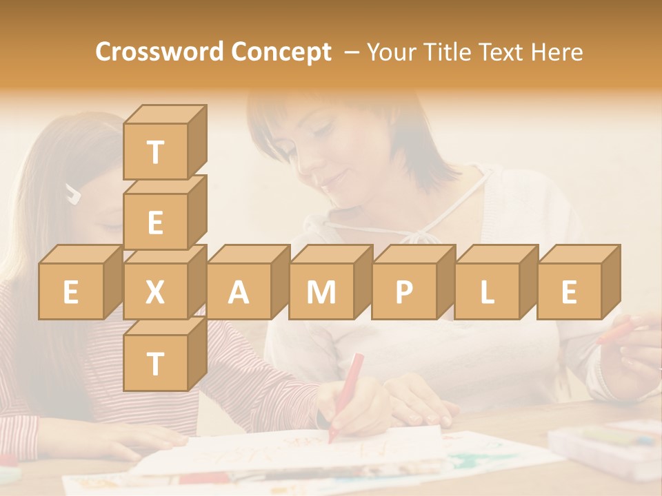 Isolated White Leisure PowerPoint Template