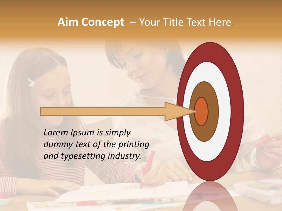 Isolated White Leisure PowerPoint Template