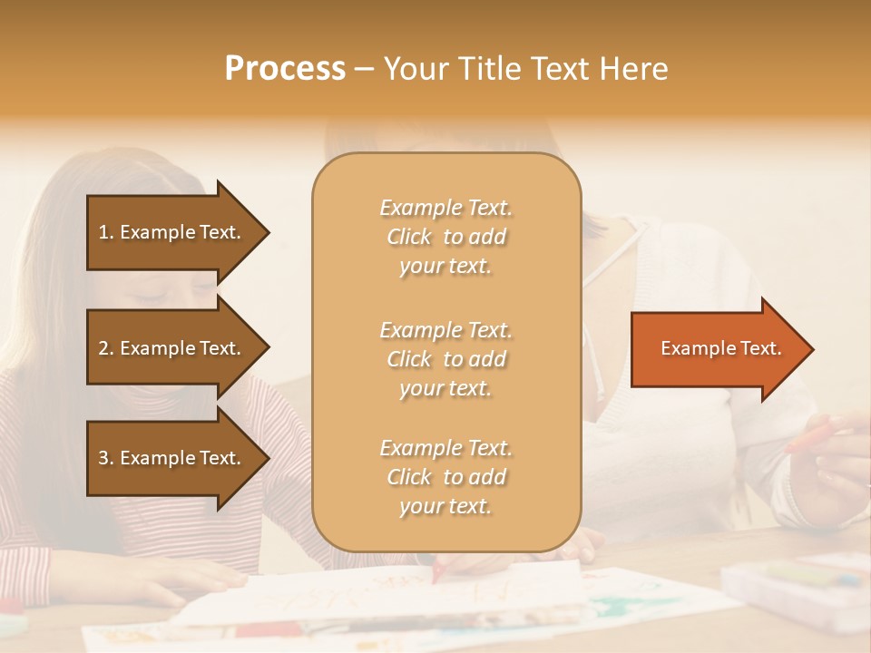 Isolated White Leisure PowerPoint Template