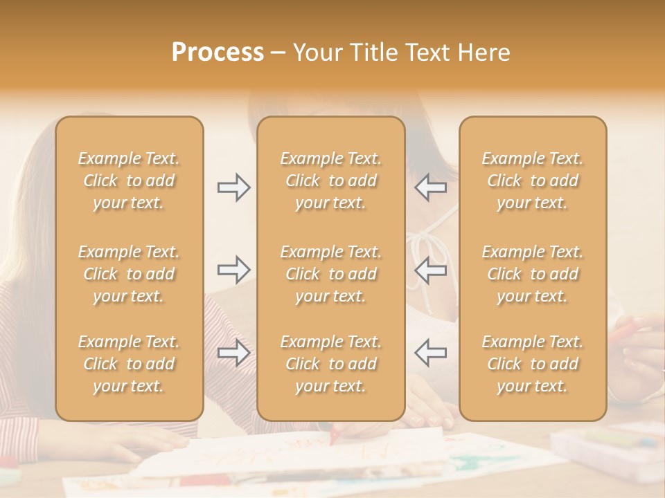 Isolated White Leisure PowerPoint Template
