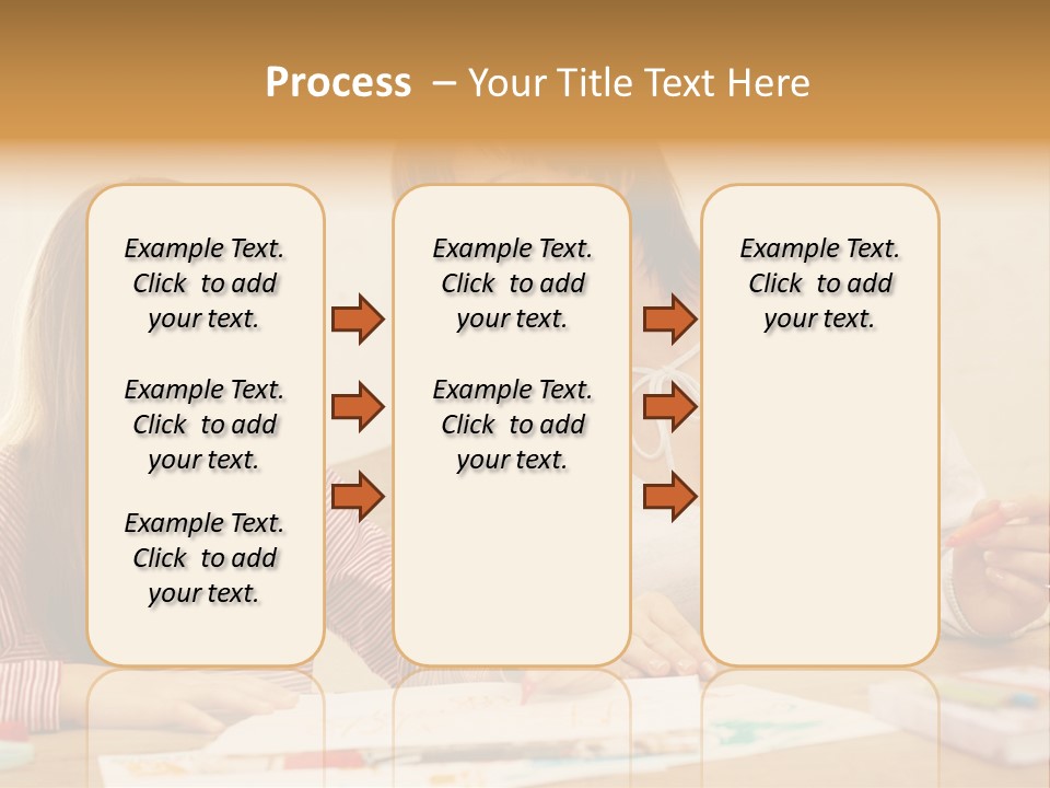 Isolated White Leisure PowerPoint Template