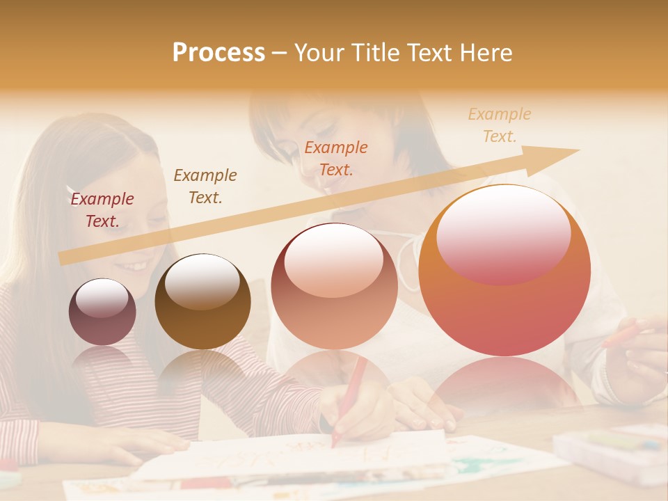 Isolated White Leisure PowerPoint Template