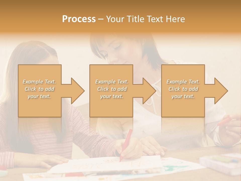 Isolated White Leisure PowerPoint Template