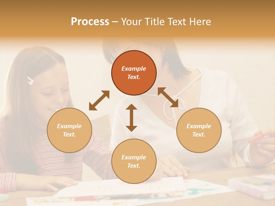 Isolated White Leisure PowerPoint Template