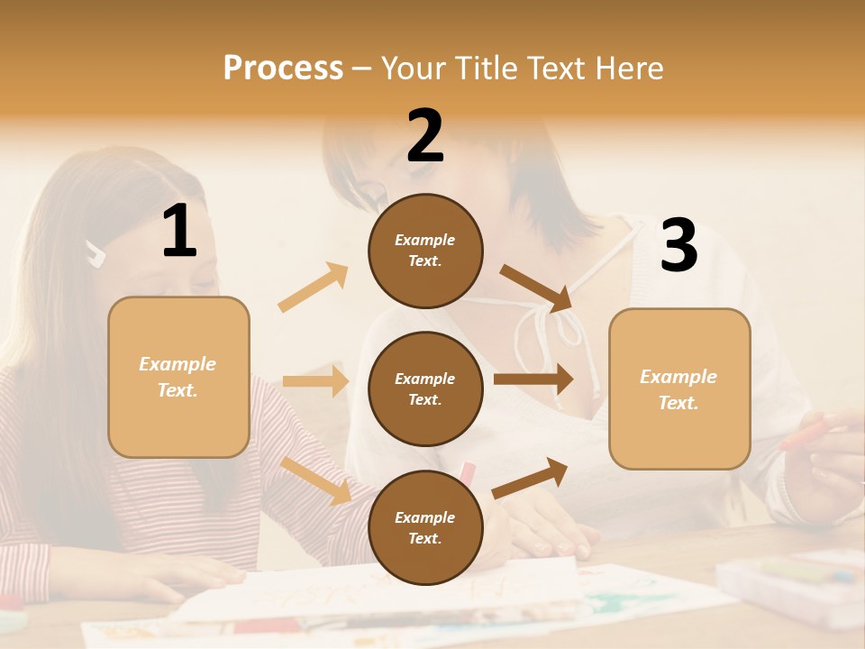 Isolated White Leisure PowerPoint Template