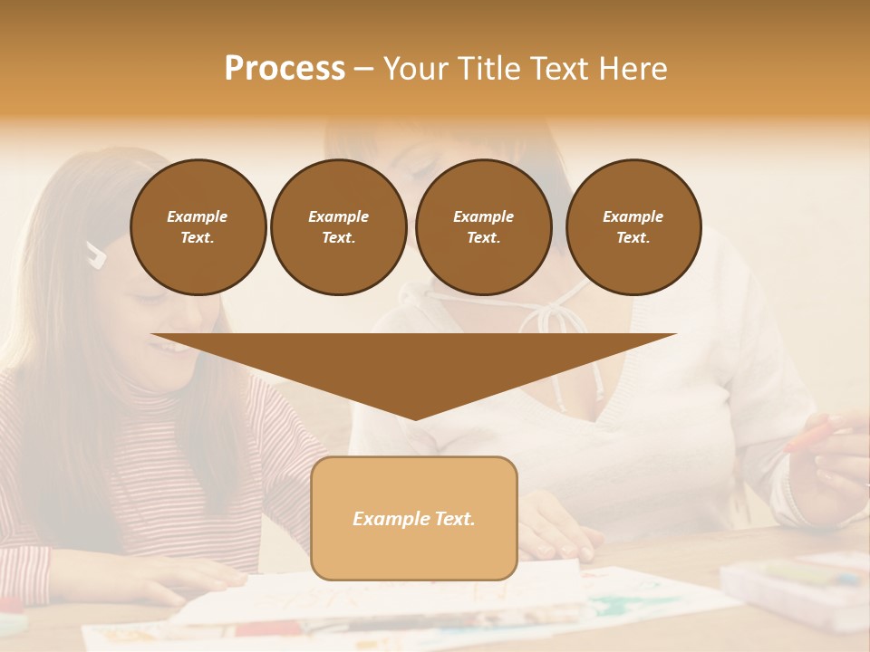 Isolated White Leisure PowerPoint Template