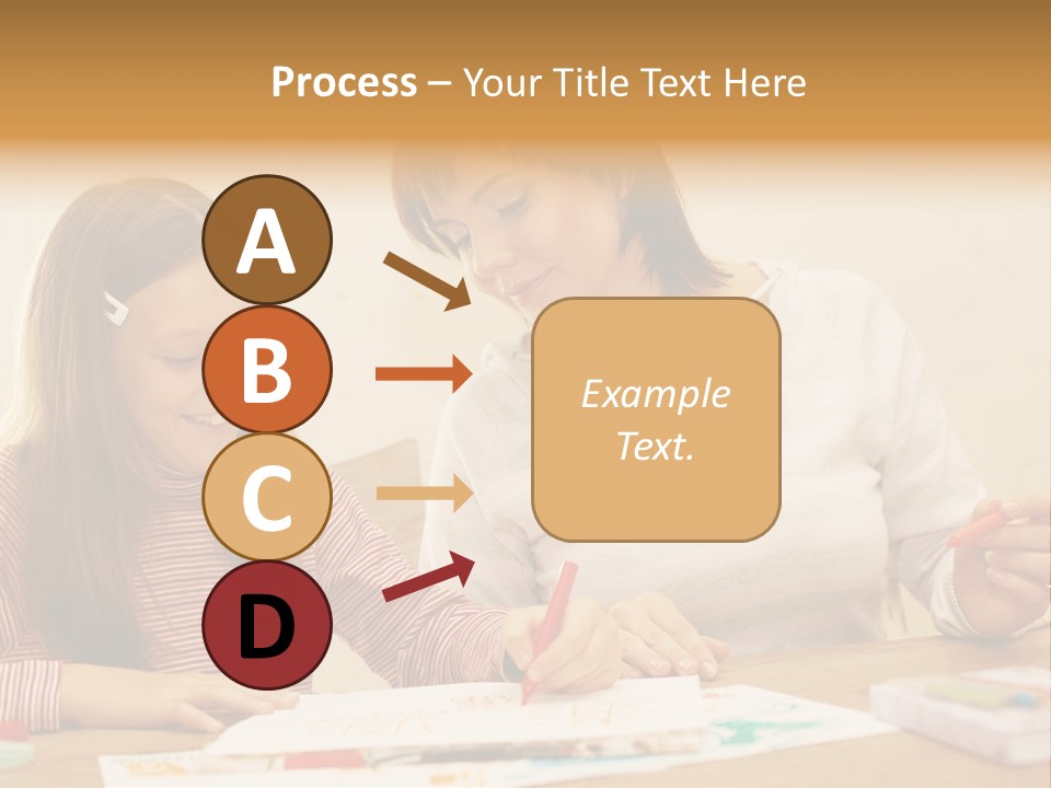 Isolated White Leisure PowerPoint Template