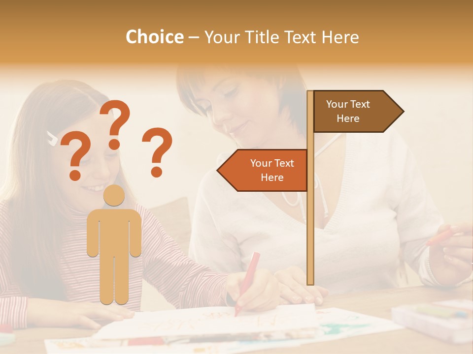 Isolated White Leisure PowerPoint Template