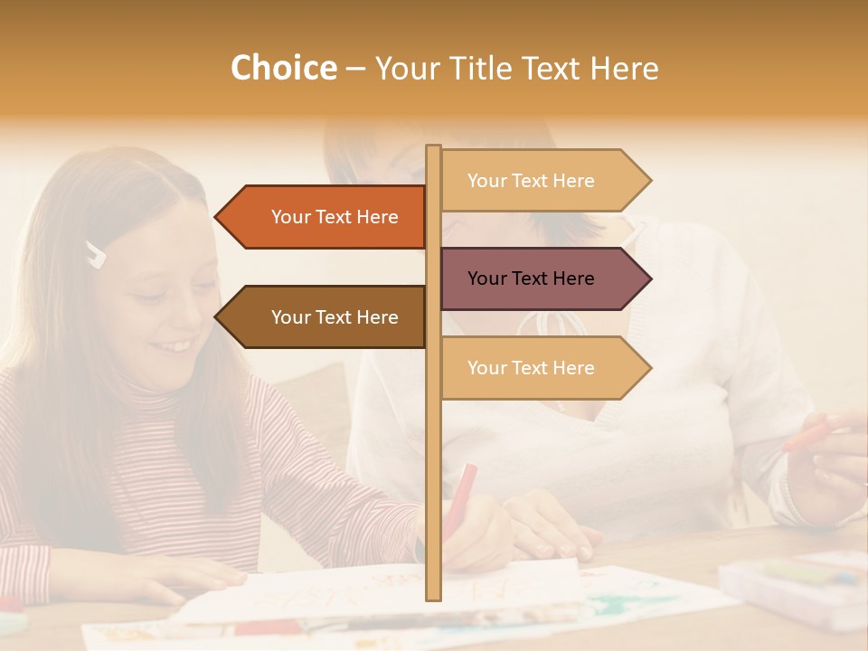 Isolated White Leisure PowerPoint Template