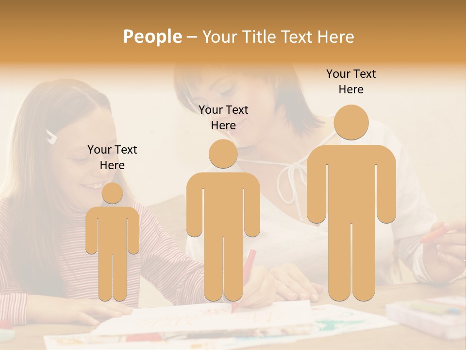 Isolated White Leisure PowerPoint Template