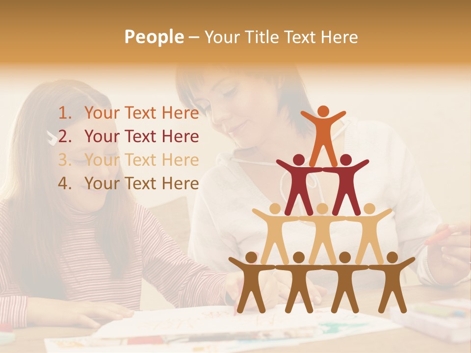 Isolated White Leisure PowerPoint Template