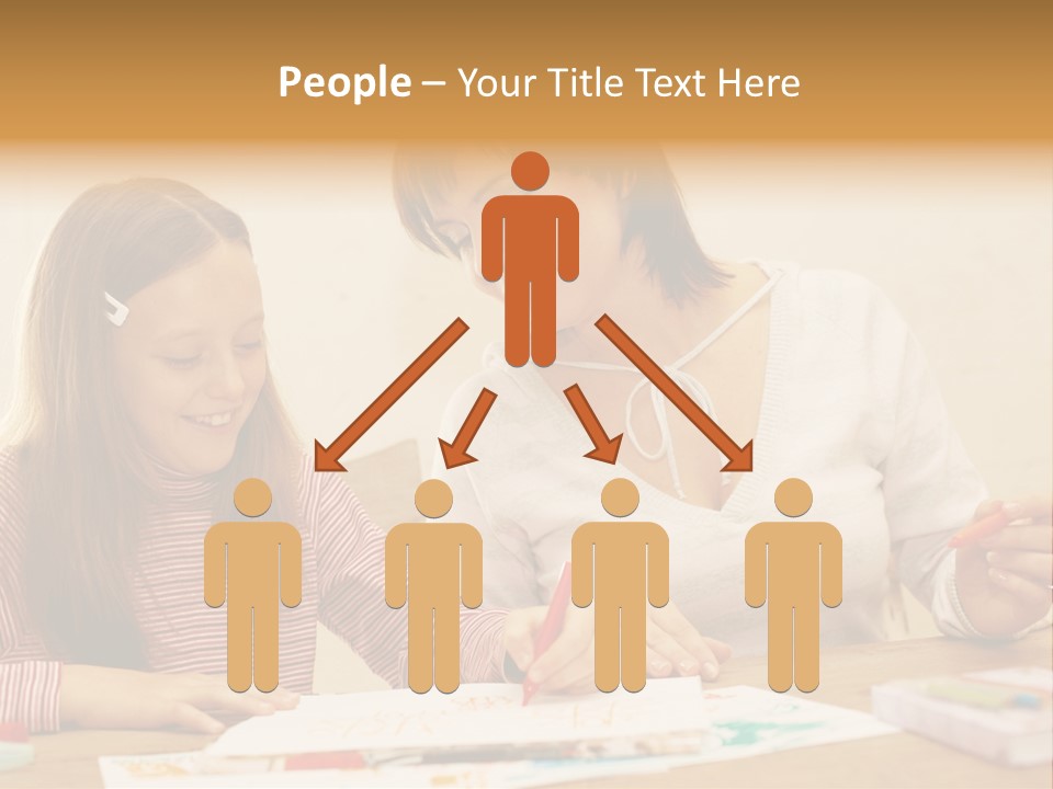 Isolated White Leisure PowerPoint Template