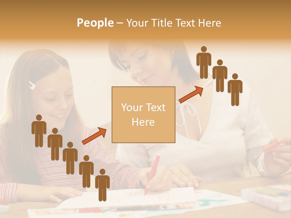 Isolated White Leisure PowerPoint Template