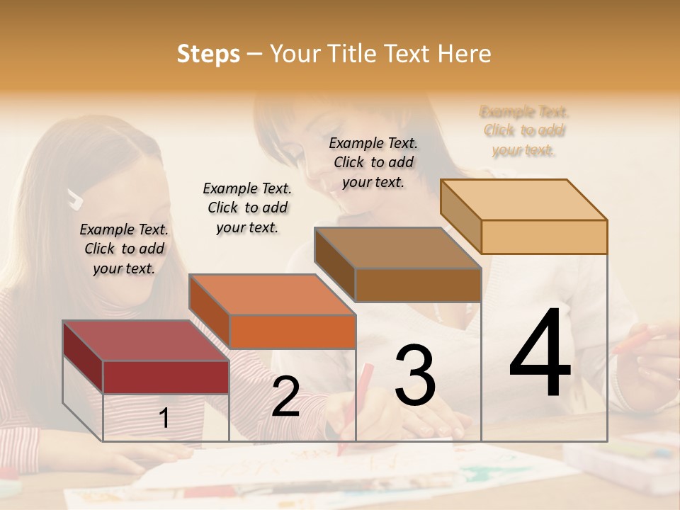 Isolated White Leisure PowerPoint Template