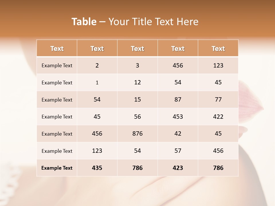 Pedicure And Manicure PowerPoint Template