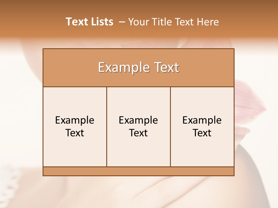 Pedicure And Manicure PowerPoint Template