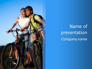 Bike Wine Tours PowerPoint Template