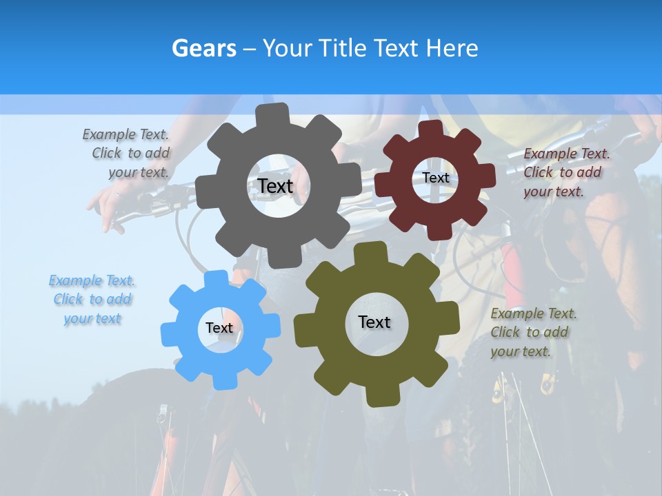 Bike Wine Tours PowerPoint Template