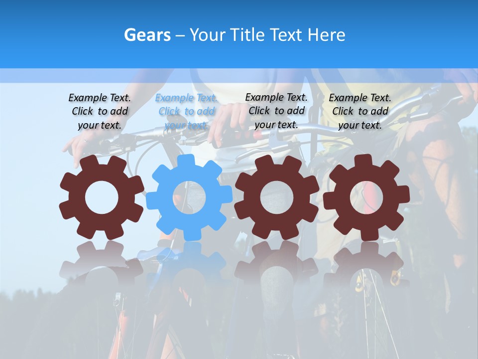 Bike Wine Tours PowerPoint Template