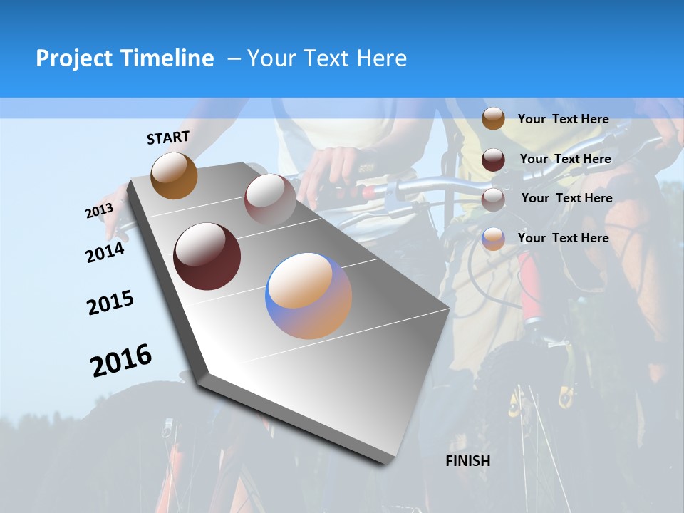 Bike Wine Tours PowerPoint Template