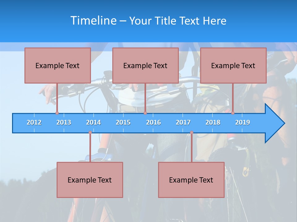 Bike Wine Tours PowerPoint Template