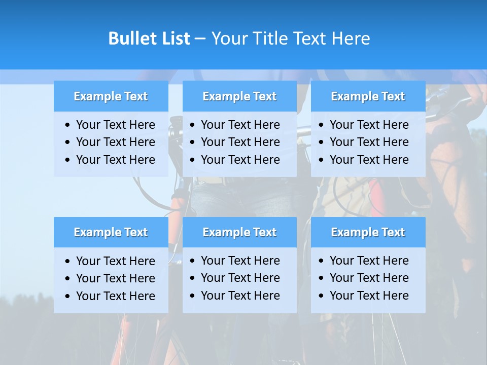 Bike Wine Tours PowerPoint Template