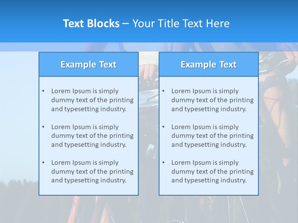 Bike Wine Tours PowerPoint Template