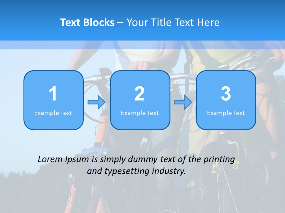 Bike Wine Tours PowerPoint Template