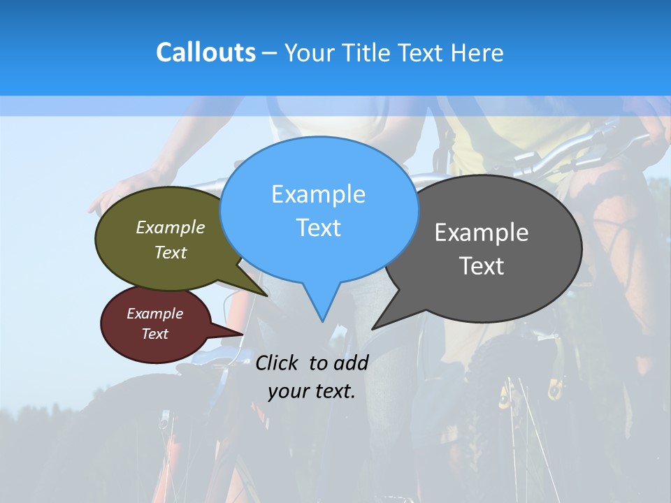 Bike Wine Tours PowerPoint Template