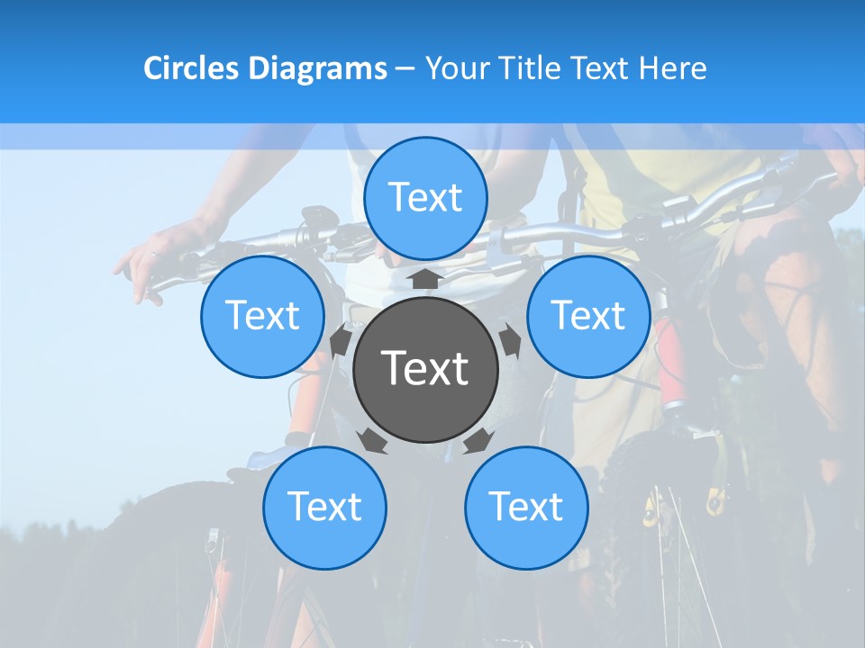 Bike Wine Tours PowerPoint Template