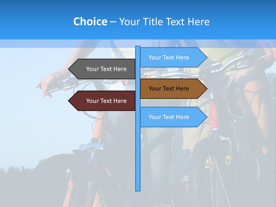 Bike Wine Tours PowerPoint Template