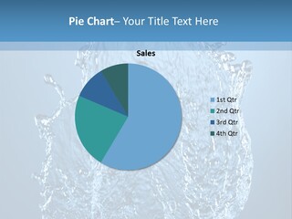 Abstract Thirsty Drops PowerPoint Template