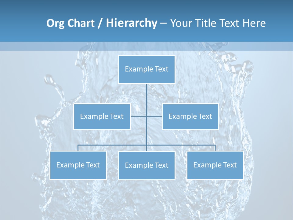 Abstract Thirsty Drops PowerPoint Template