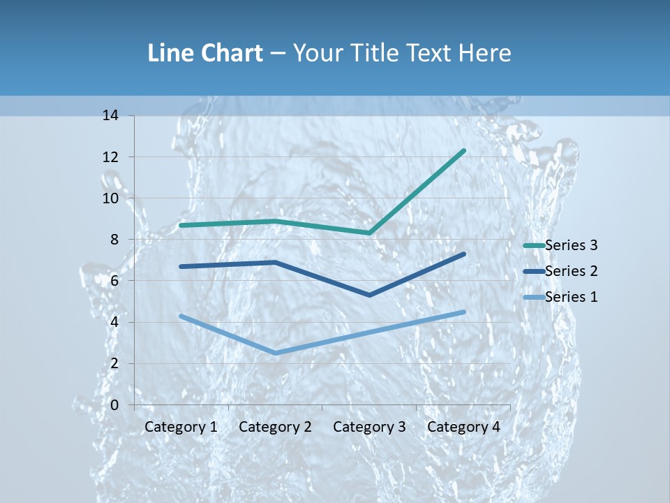 Abstract Thirsty Drops PowerPoint Template