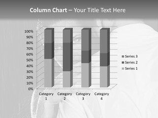 Couple In The Rain PowerPoint Template