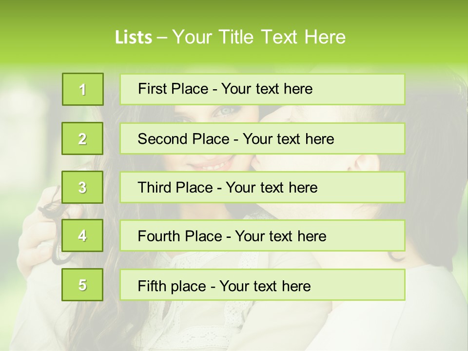Beautiful Sweet Copy PowerPoint Template