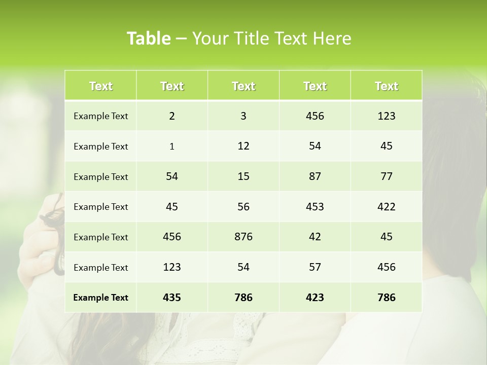 Beautiful Sweet Copy PowerPoint Template
