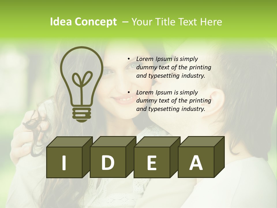 Beautiful Sweet Copy PowerPoint Template