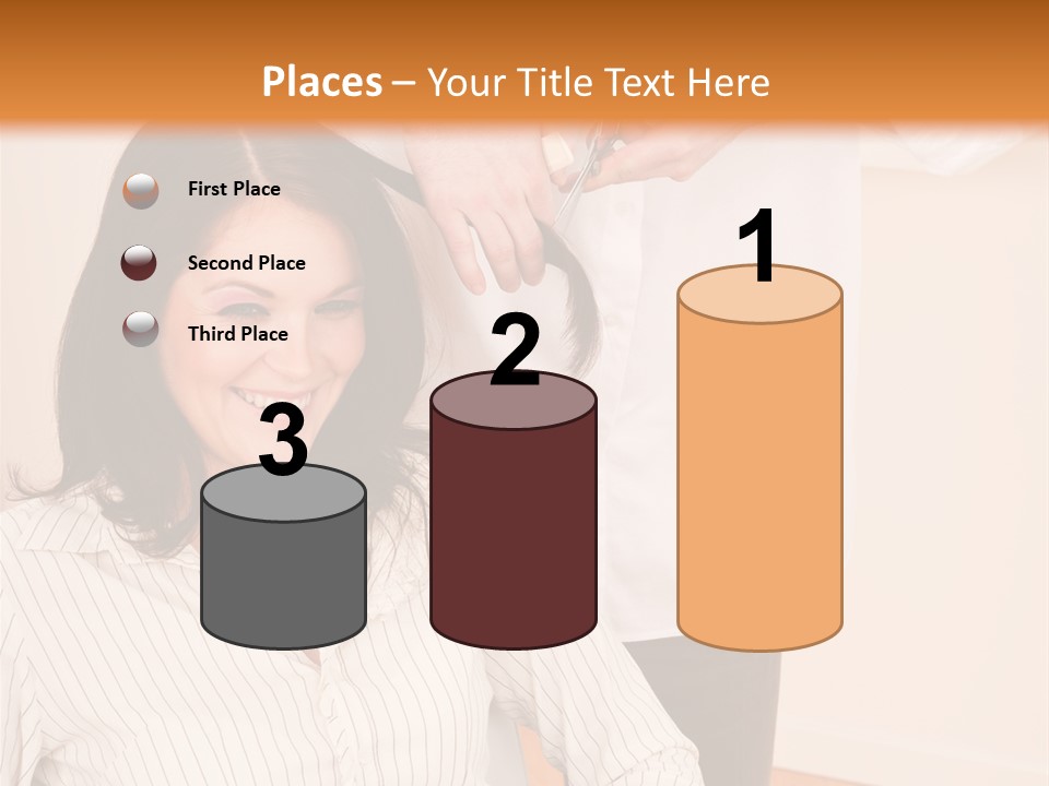 Playful Leisure Female PowerPoint Template