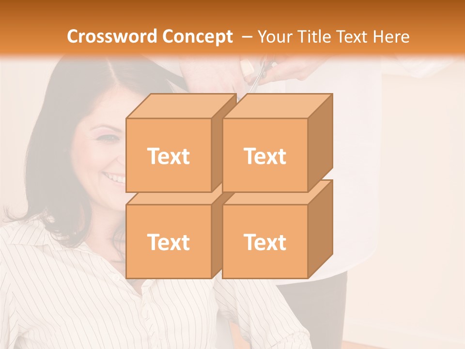 Playful Leisure Female PowerPoint Template