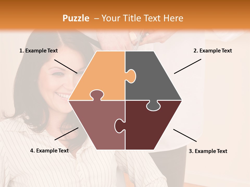 Playful Leisure Female PowerPoint Template