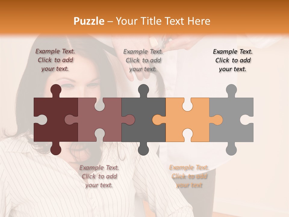 Playful Leisure Female PowerPoint Template