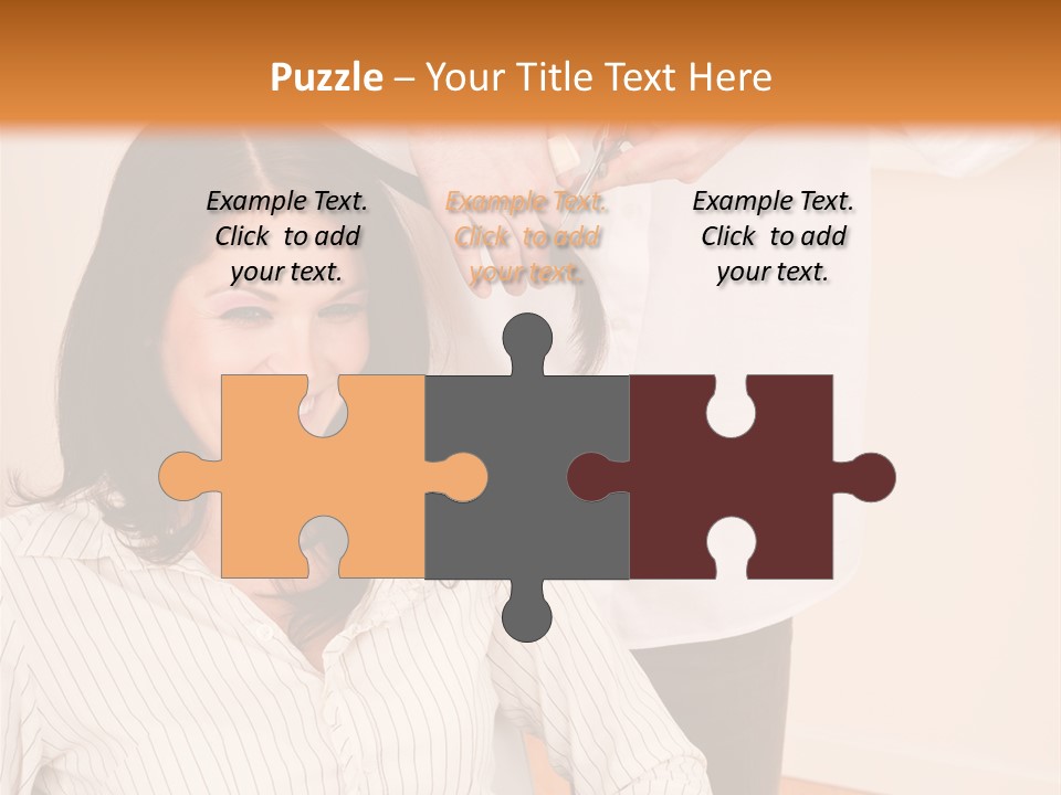 Playful Leisure Female PowerPoint Template