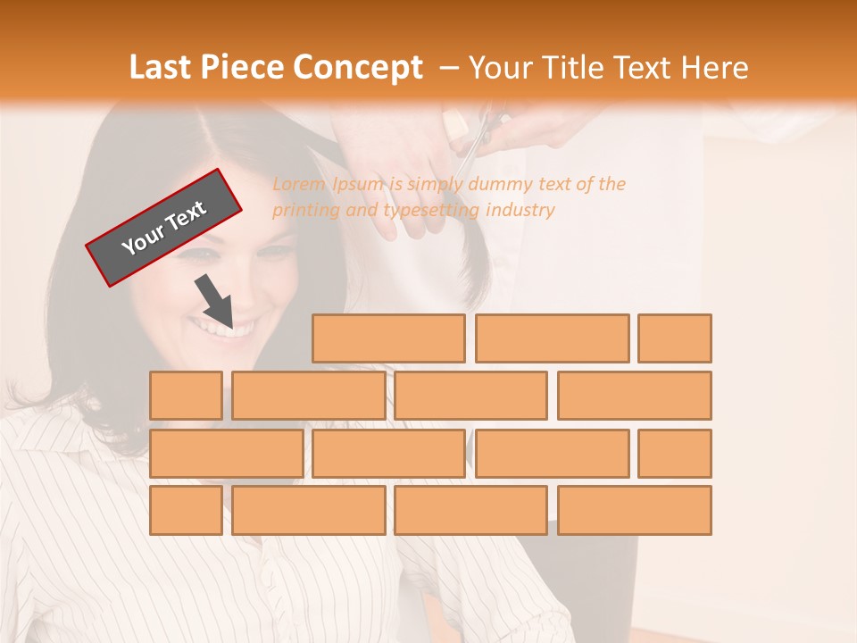 Playful Leisure Female PowerPoint Template