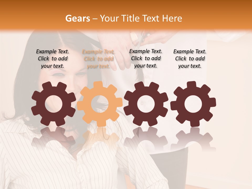 Playful Leisure Female PowerPoint Template