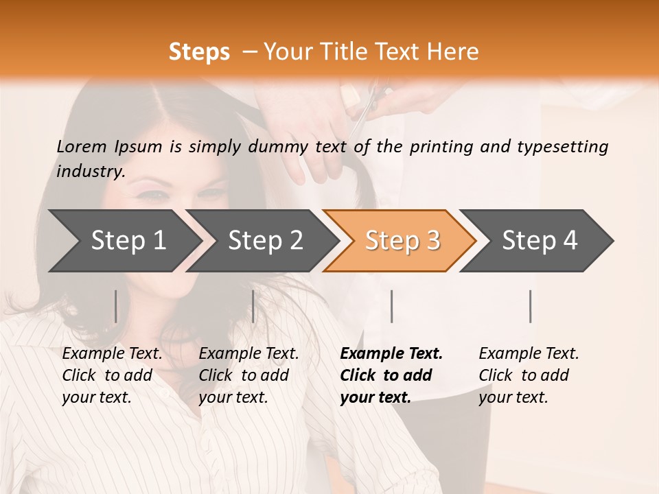 Playful Leisure Female PowerPoint Template