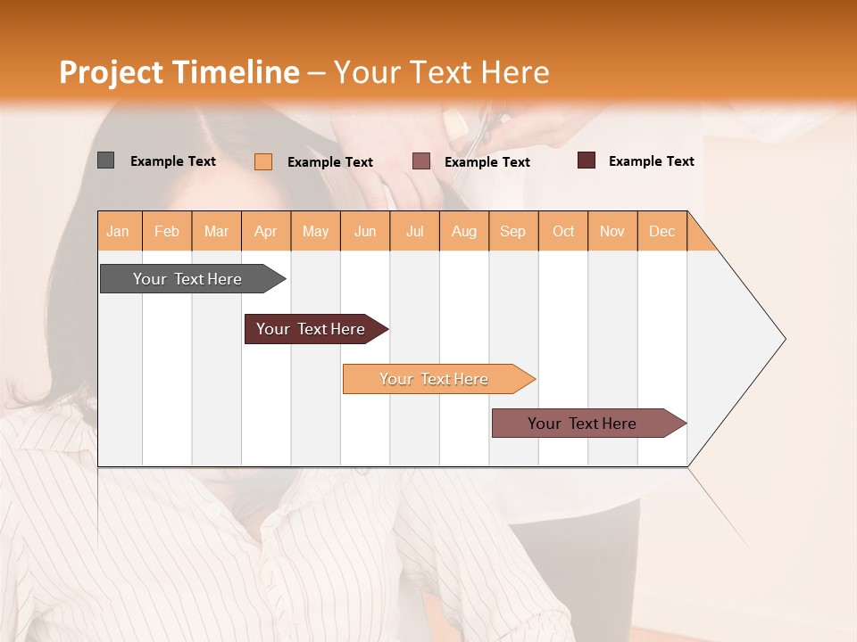 Playful Leisure Female PowerPoint Template